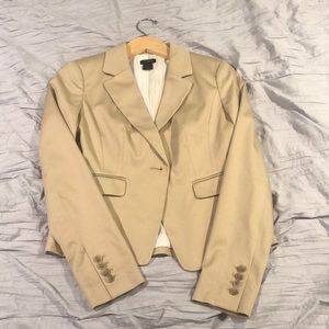 Beige women’s suit jacket